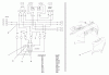 Toro 20650 - Carefree Recycler Electric Mower, E36, 1999 (99000001-99999999) Ersatzteile ELECTRICAL WIRING DIAGRAM AND SIDE DISCHARGE CHUTE