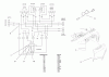 Toro 21040 - Carefree Cordless Lawnmower, 24V, 1997 (7900001-7999999) Ersatzteile ELECTRICAL WIRE DIAGRAM, POWER CORD AND SIDE DISCHARGE CHUTE ASSEMBLY
