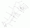 Toro 21040 - Carefree Cordless Lawnmower, 24V, 1997 (7900001-7999999) Ersatzteile HANDLE AND CONTROLS ASSEMBLY