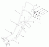 Toro 21040 - Carefree Cordless Lawnmower, 24V, 2001 (210000001-210999999) Ersatzteile HANDLE AND CONTROLS ASSEMBLY