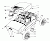 Toro 51170 - 20" Electric Lawnmower/Trimmer, 1980 (0000001-0999999) Ersatzteile MOTOR AND HOUSING ASSEMBLY