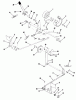 Toro 01-12KS01 (C-125) - C-125 Automatic Tractor, 1980 Ersatzteile CLUTCH, BRAKE AND SPEED CONTROL LINKAGE #1