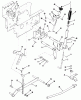 Toro 01-12KS01 (C-125) - C-125 Automatic Tractor, 1980 Ersatzteile LIFT LINKAGE (CONT-D)