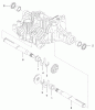Toro 105-1383 - Hydrostatic Transaxle Replacement Kit, 260 Series Yard and Garden Tractors Ersatzteile AXLE SHAFT ASSEMBLY