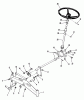 Toro 01-17KE01 (C-175) - C-175 Twin Automatic Tractor, 1981 Ersatzteile FRONT AXLE AND STEERING
