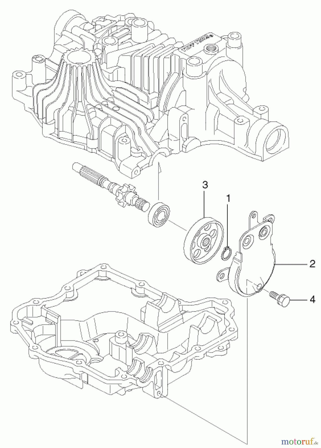 Toro Neu Accessories, Mower 105-1383 - Toro Hydrostatic Transaxle Replacement Kit, 260 Series Yard and Garden Tractors BRAKE BAND AND DRUM ASSEMBLY