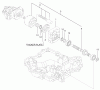 Toro 105-1383 - Hydrostatic Transaxle Replacement Kit, 260 Series Yard and Garden Tractors Ersatzteile MOTOR SHAFT ASSEMBLY