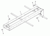 Toro 01-11B804 (GT-2500) - GT-2500 8-Speed Tractor, 1981 Ersatzteile FRAME