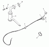 Toro 01-11B804 (GT-2500) - GT-2500 8-Speed Tractor, 1981 Ersatzteile FUEL AND EXHAUST SYSTEM