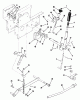 Toro 01-11B804 (GT-2500) - GT-2500 8-Speed Tractor, 1981 Ersatzteile LIFT LINKAGE