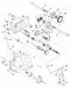 Toro 01-11B804 (GT-2500) - GT-2500 8-Speed Tractor, 1981 Ersatzteile MECHANICAL TRANSMISSION-8 SPEED #2