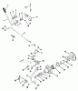 Toro 01-11B804 (GT-2500) - GT-2500 8-Speed Tractor, 1981 Ersatzteile PTO CLUTCH AND CONTROL
