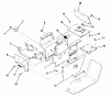 Toro 01-11B804 (GT-2500) - GT-2500 8-Speed Tractor, 1981 Ersatzteile SHEET METAL AND COVERS #2