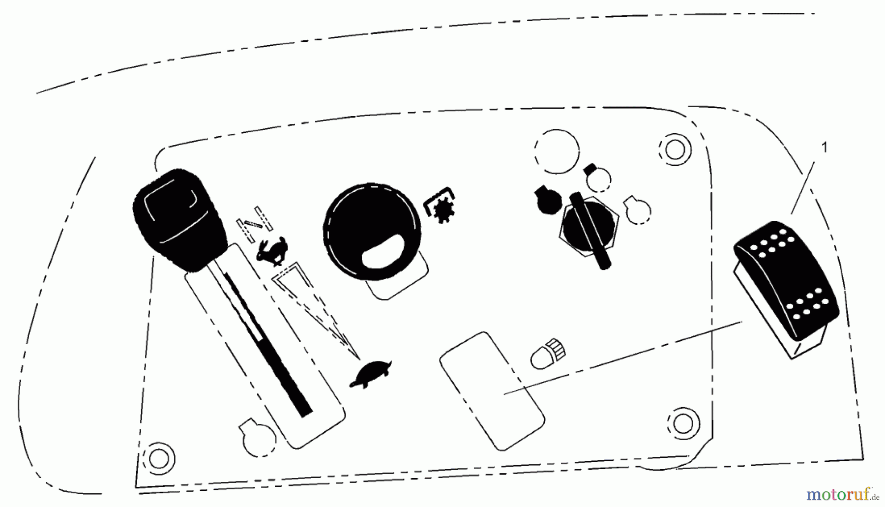 Toro Neu Accessories, Mower 106-2245 - Toro Light Kit, TimeCutter Z Riding Mowers SWITCH ASSEMBLY