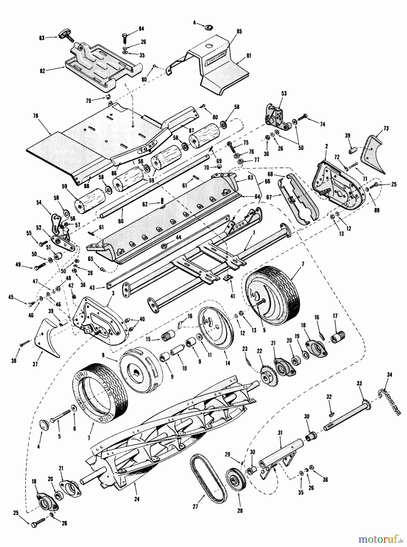 Toro Neu Accessories, Mower 10619 - Toro 25