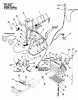 Toro 11-08K801 (C-85) - C-85 8-Speed Tractor, 1983 Ersatzteile ELECTRICAL SYSTEM C-175 TWIN CYLINDER MODEL