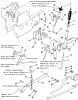 Toro 11-08K801 (C-85) - C-85 8-Speed Tractor, 1983 Ersatzteile LIFT LINKAGE