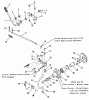 Toro 11-08K801 (C-85) - C-85 8-Speed Tractor, 1983 Ersatzteile PTO CLUTCH AND CONTROL