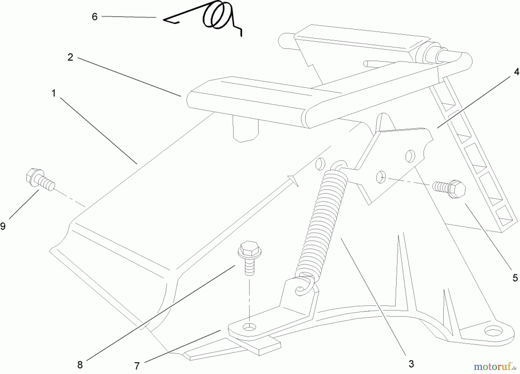 Toro Neu Accessories, Mower 108-4796 - Toro Discharge Tunnel Replacement Kit DISCHARGE TUNNEL ASSEMBLY