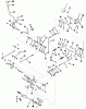 Toro 91-20KS02 (D-200) - D-200 Automatic Tractor, 1979 Ersatzteile BRAKE AND MOTION CONTROL LINKAGE #2