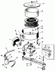 Toro 91-20KS02 (D-200) - D-200 Automatic Tractor, 1979 Ersatzteile D-160 ONAN ENGINE, FUEL AND INTAKE GROUP