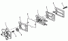 Toro 91-20KS02 (D-200) - D-200 Automatic Tractor, 1979 Ersatzteile D-160 ONAN ENGINE, FUEL PUMP PARTS GROUP