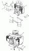 Toro 91-20KS02 (D-200) - D-200 Automatic Tractor, 1979 Ersatzteile ENGINES AND MOUNTING HARDWARE