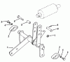 Toro 91-20KS02 (D-200) - D-200 Automatic Tractor, 1979 Ersatzteile LIFT LINKAGE