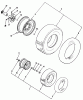 Toro 91-20KS02 (D-200) - D-200 Automatic Tractor, 1979 Ersatzteile WHEELS AND TIRES