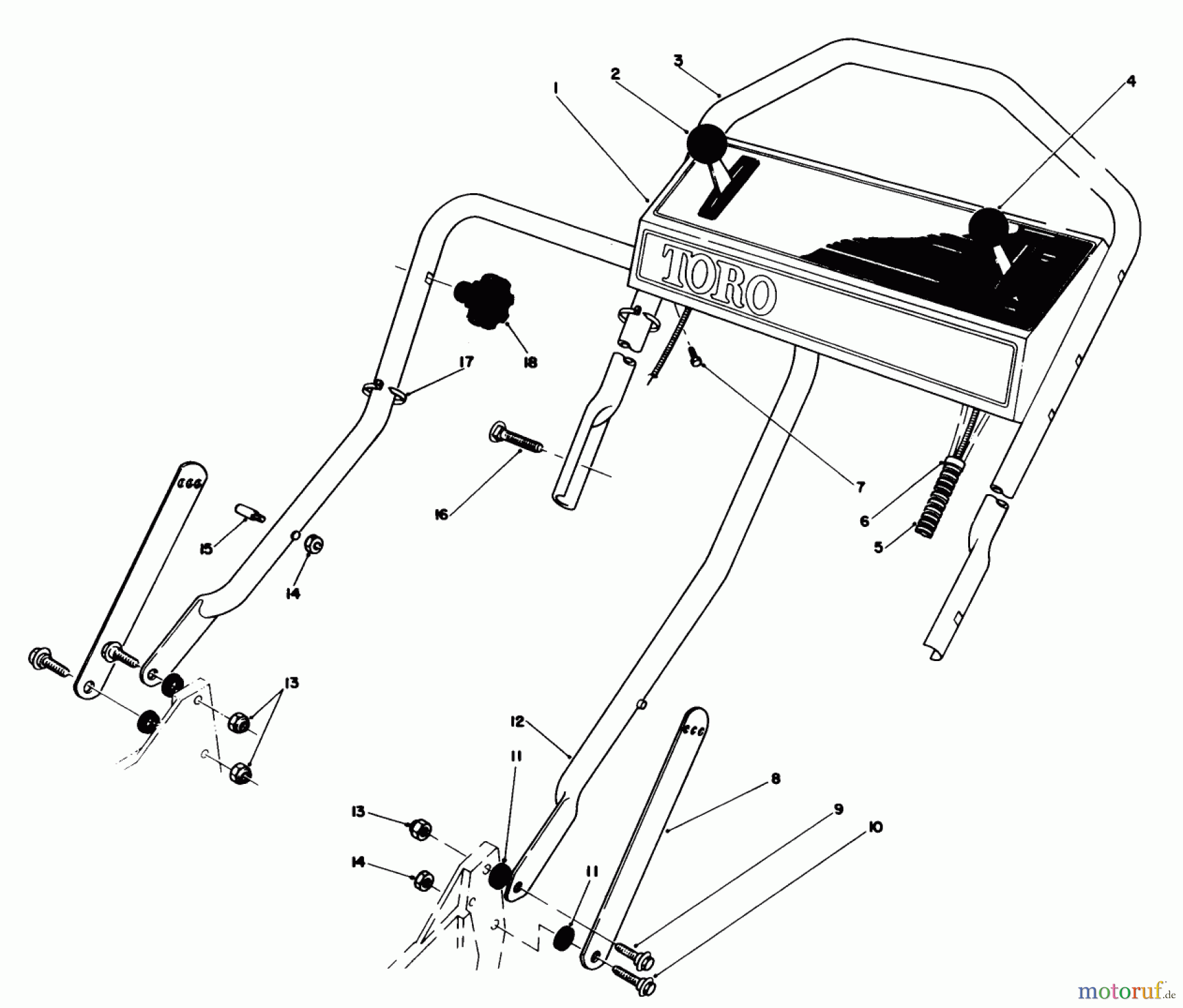 Toro Neu Accessories, Mower 11-0189 - Toro Grass Bag Assembly, 21