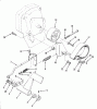 Toro 01-19KE02 (C-195) - C-195 Twin Automatic Tractor, 1984 Ersatzteile CLUTCH, BRAKE AND MOTION CONTROL LINKAGE #2
