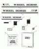 Toro 01-19KE02 (C-195) - C-195 Twin Automatic Tractor, 1984 Ersatzteile DECALS AND MISCELLANEOUS