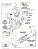 Toro 01-19KE02 (C-195) - C-195 Twin Automatic Tractor, 1984 Ersatzteile HYDRAULIC SYSTEM #1