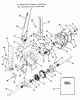 Toro 01-19KE02 (C-195) - C-195 Twin Automatic Tractor, 1984 Ersatzteile TRANSAXLE