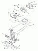 Toro 02-16BP02 (B-165) - B-165 Twin 5-Speed Tractor, 1981 Ersatzteile FRAME, SHEET METAL AND COVERS #1