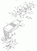 Toro 02-16BP02 (B-165) - B-165 Twin 5-Speed Tractor, 1981 Ersatzteile FRAME, SHEET METAL AND COVERS #2
