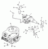 Toro 02-11BH01 (SB-371) - SB-371 3-Speed Lawn Tractor, 1982 Ersatzteile ENGINE AND TRANSMISSION
