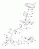 Toro 02-11BH01 (SB-371) - SB-371 3-Speed Lawn Tractor, 1982 Ersatzteile FRONT AXLE AND STEERING (MOWER HANGER)