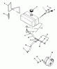 Toro 02-11BH01 (SB-371) - SB-371 3-Speed Lawn Tractor, 1982 Ersatzteile FUEL AND EXHAUST SYSTEM