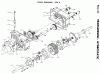 Toro 1-0100 - WorkHorse 800 Tractor, 1971 Ersatzteile 4.000 TRANSMISSION-HYDROSTATIC-4.010 COMPONENT PARTS, TRANSAXLE-TYPE B (PLATE 4.3)