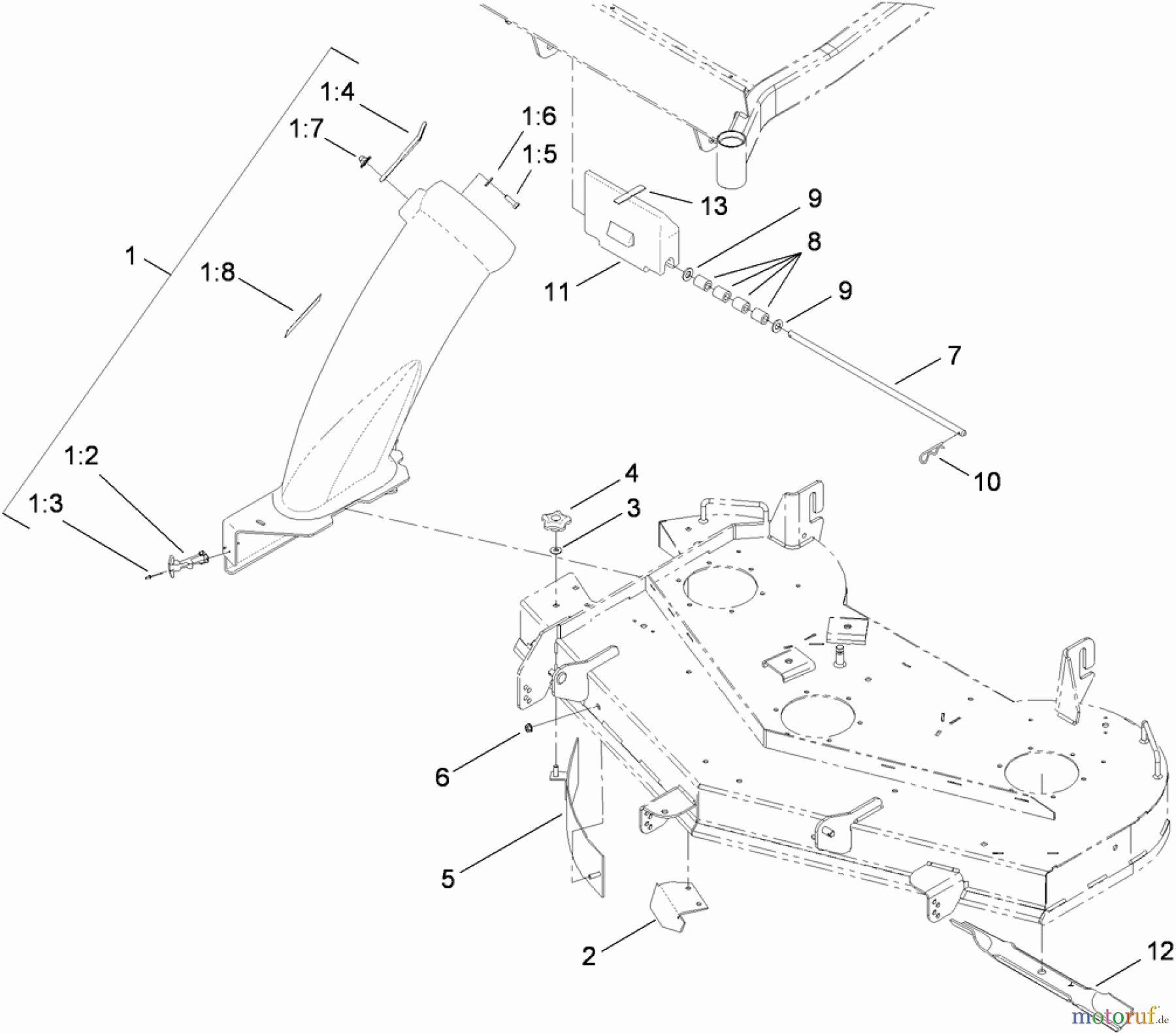 Toro Neu Accessories, Mower 117-5311 - Toro 54