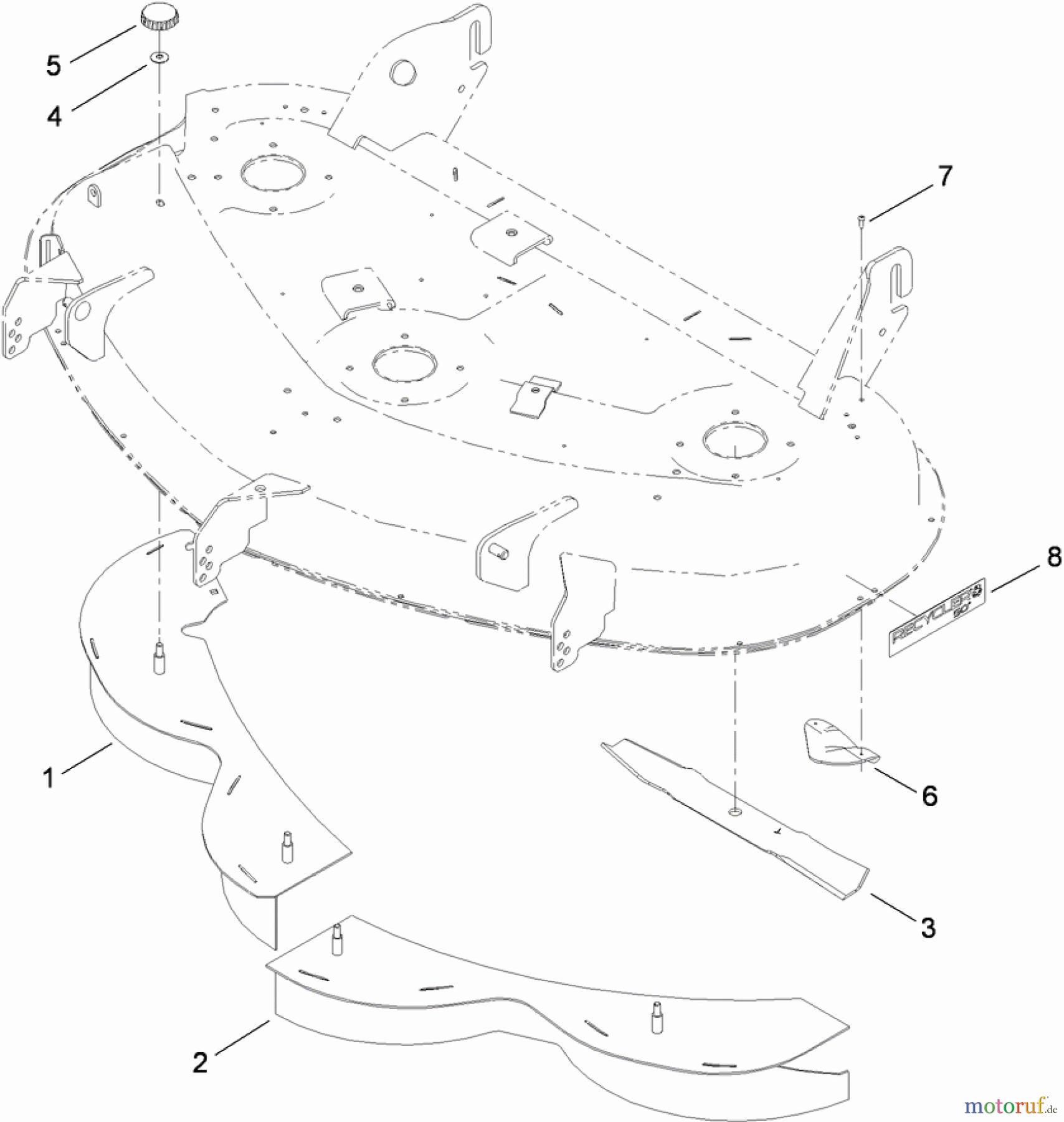 Toro Neu Accessories, Mower 117-5312 - Toro 50