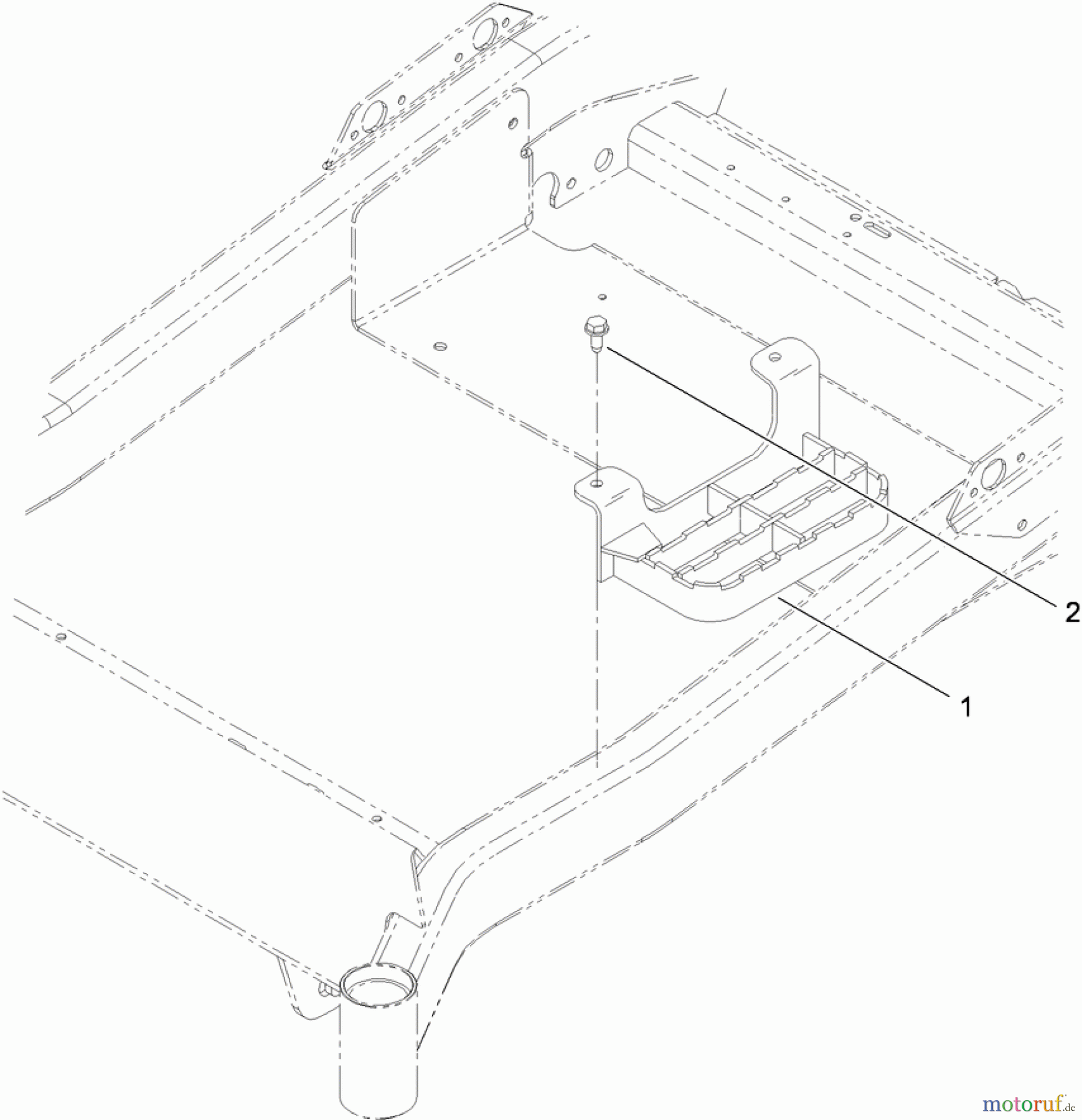 Toro Neu Accessories, Mower 117-5316 - Toro Step Kit, Zero-Turn-Radius Riding Mower STEP KIT ASSEMBLY NO. 117-5316