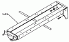 Toro 1-0310 - Raider 12 Tractor, 1971 Ersatzteile FRAME ASSEMBLY (PLATE 1.1)