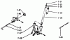 Toro 1-0310 - Raider 12 Tractor, 1971 Ersatzteile LIFT LINKAGE (PLATE 7.2)