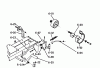 Toro 1-0330 - Raider 8 Tractor, 1972 Ersatzteile 6.000 BRAKE/CLUTCH LINKAGE (PLATE 6.2)