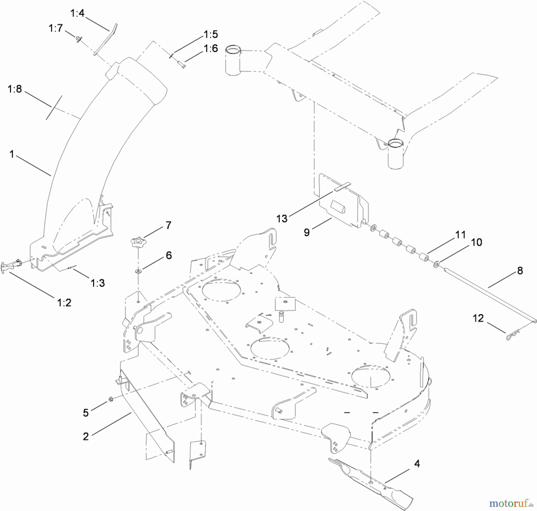 Toro Neu Accessories, Mower 119-3319 - Toro 48