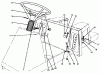 Toro 1-0394 - Raider 10 4-Speed Tractor, 1975 Ersatzteile TRANSMISSION
