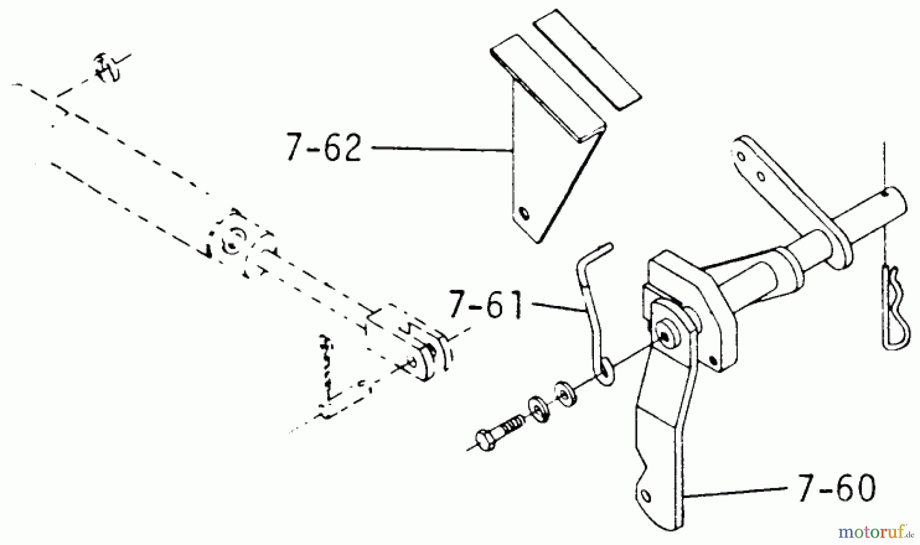Toro Neu Mowers, Lawn & Garden Tractor Seite 1 1-0402 - Toro Charger 12 Tractor, 1972 HYDRAULIC LIFT LINKAGE BRONCO 14
