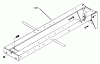 Toro 1-0481 (C-160) - C-160 Automatic Tractor, 1975 Ersatzteile 1.000 FRAME ASSEMBLY (FIG. 1)